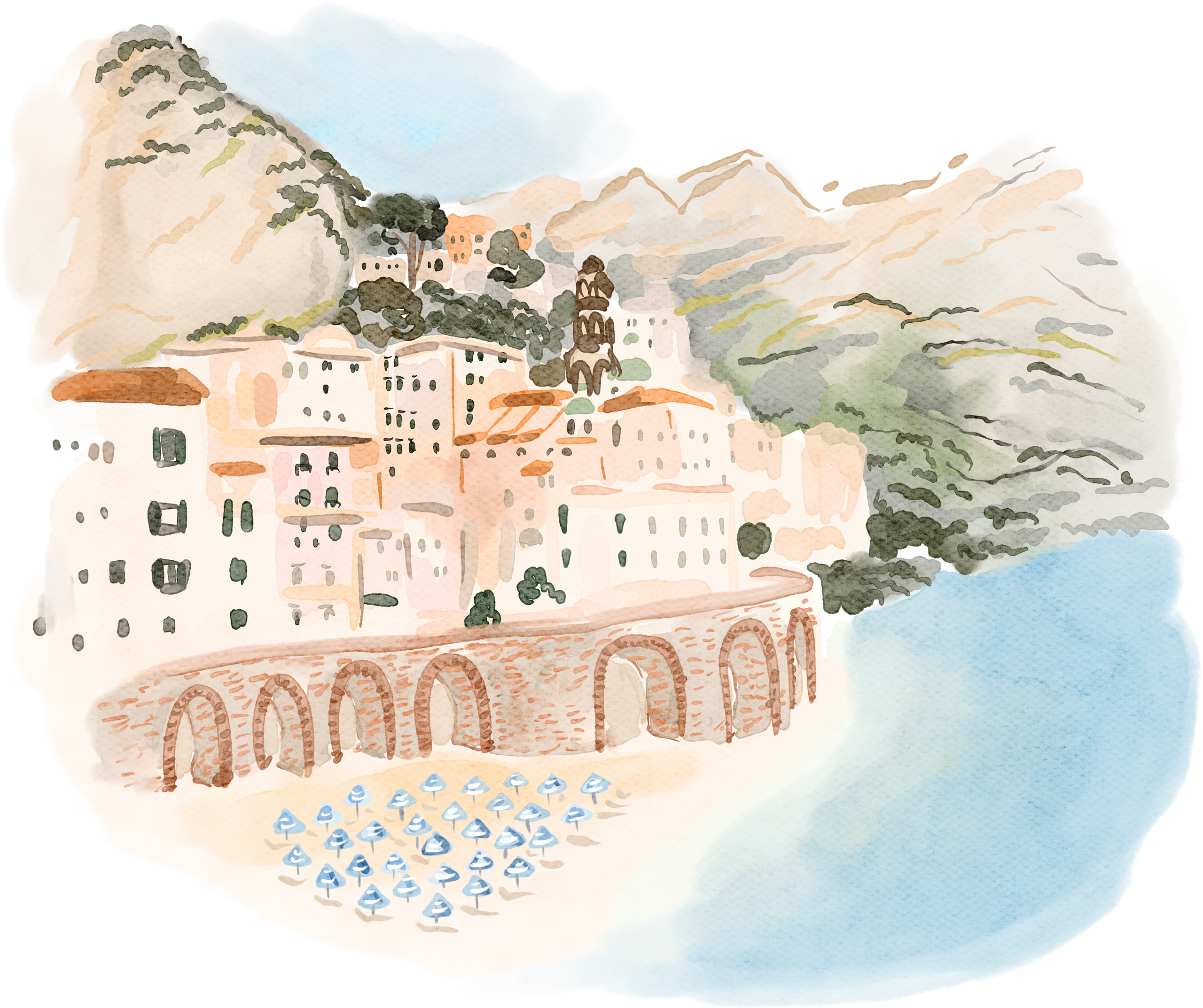 AMALFI: A Postcard Series 1